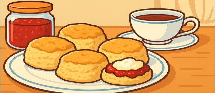 Recette de scones anglais – L’incontournable du tea time